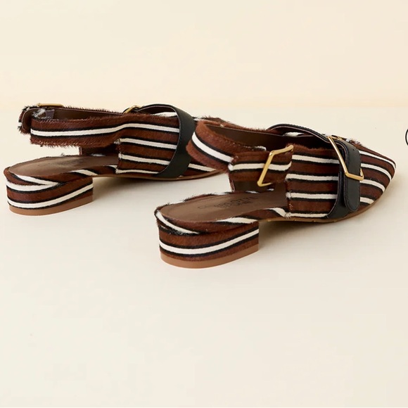 Charlotte Stone - Rose in Truffle Stripe Size 9